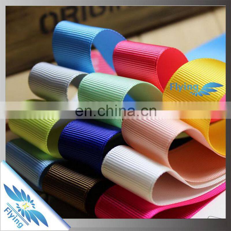 Trendy adjustable logo printing fabric wristbands with eco-friendly plastic bead