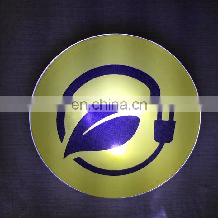 China Suppliers Hot Led Magnetic Glowing Magnetic Acrylic Name Badge