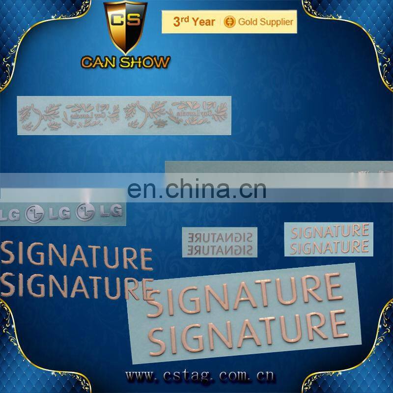 Custom metal sticker DIY cell phone radiation