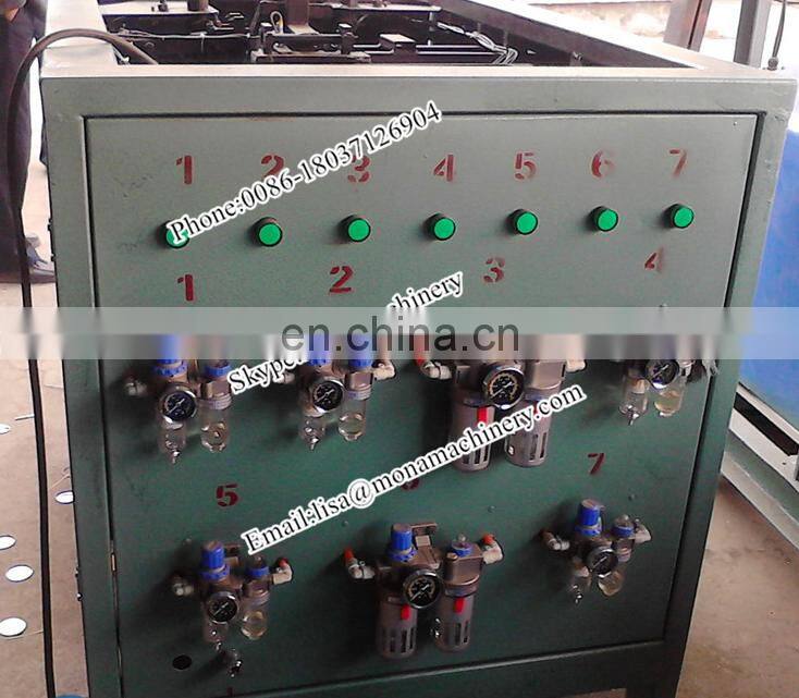 Waste can iron aluminum separating machine/cap separator /automatic can slitter