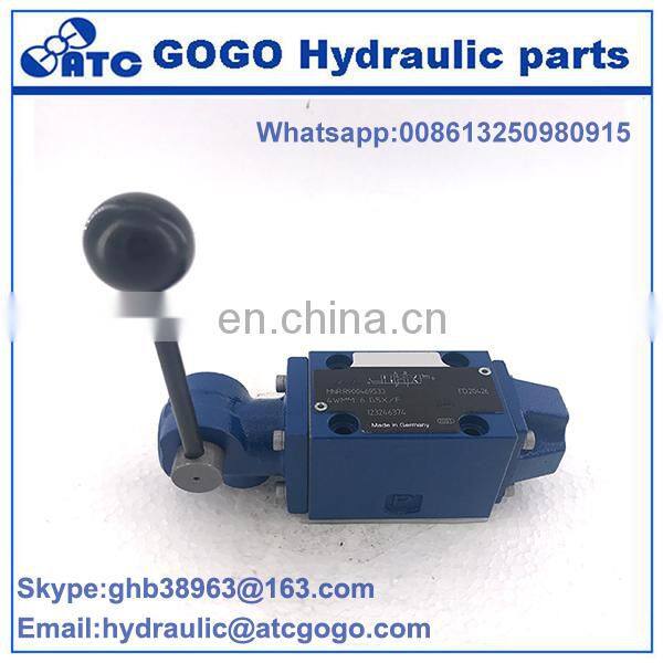 hand-operated hydraulic direction valve 4WMM6/4WMM10/4WMM16/4WMM25 4WMM6G J E hydraulic flow control valve