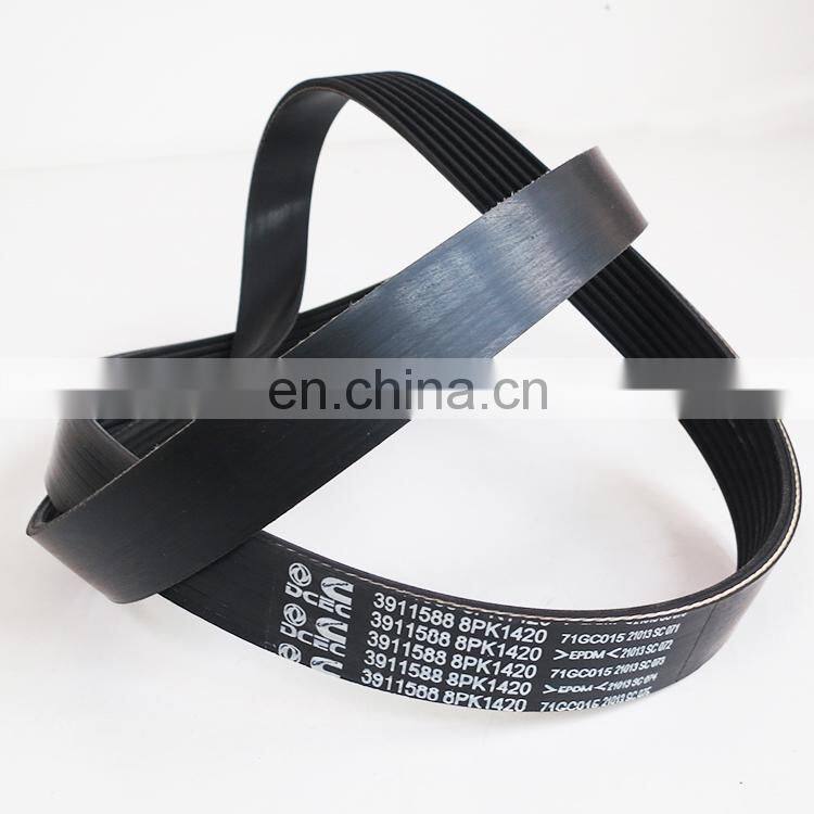 Diesel Engine Spare Parts 8pk1420 Fan Rubber V Belt