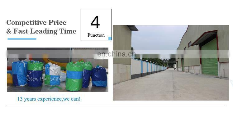 Romantic inflatable Christmas decoration Supermarket display snow globe ball