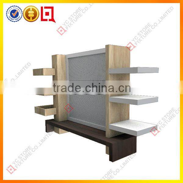 Unique design wooden shoe display