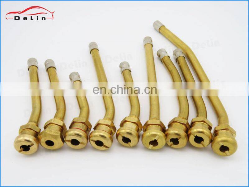 DeLin brass schrader air valve hexangular heavy duty truck tire valve v3-20-4 v3.20.4