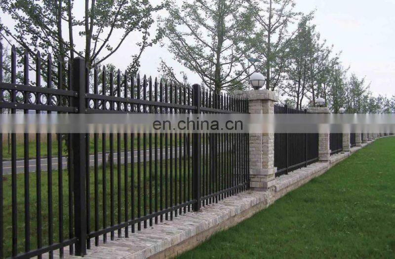cheap and hot sales yard garden wrought iron steel fence