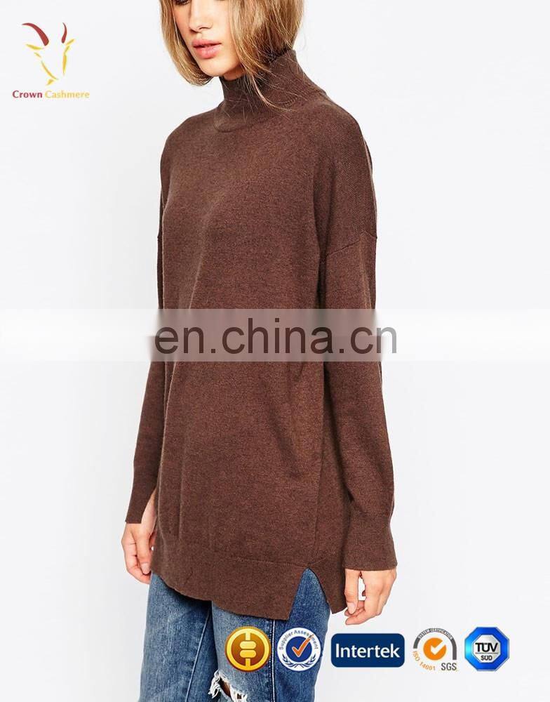 Womens Yellow Cashmere Pullover Sweater On Sale