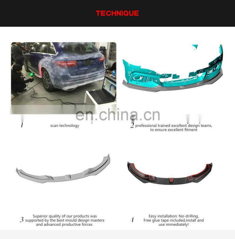 Carbon Fibre F32 M Tech Front Bumper Lip for BMW F33 F36 430i M Sport 13-19