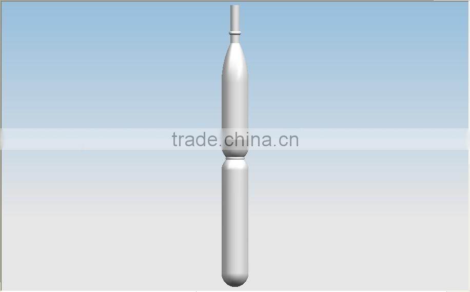 LDPE ice pop tube blow molding machine