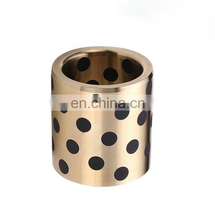 JDB151812 wholesale Sliding bearings self lubricating graphite bearing bushing copper sleeve