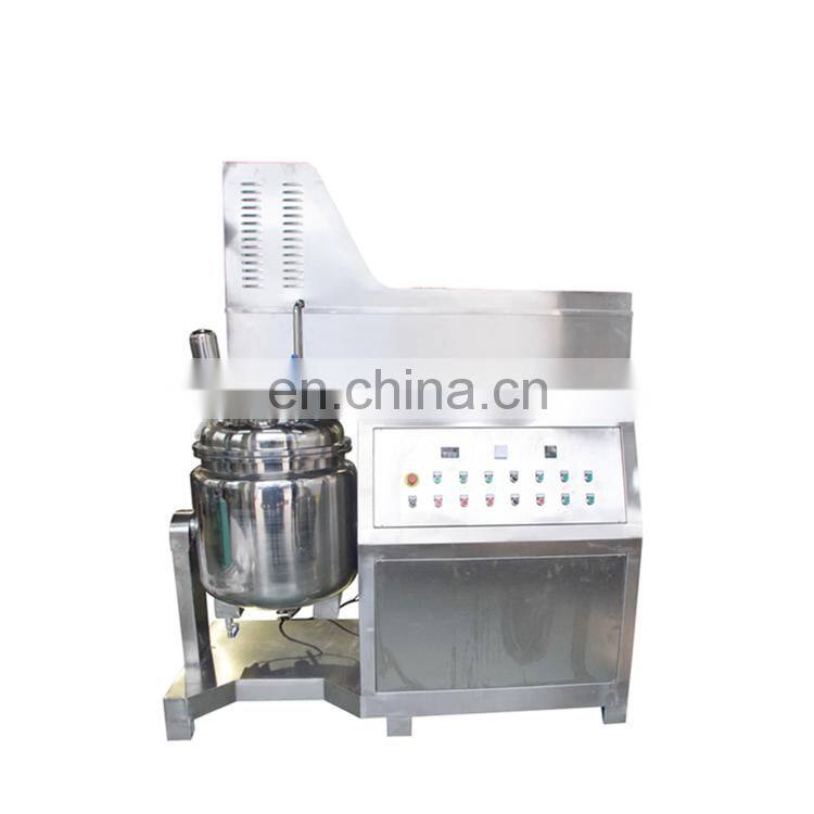 Lower Homogenizer Hydraulic Lifting Vacuum Emulsifier for Cosmetics & Food & Pesticide Chemical Machinery Mixing Equipment