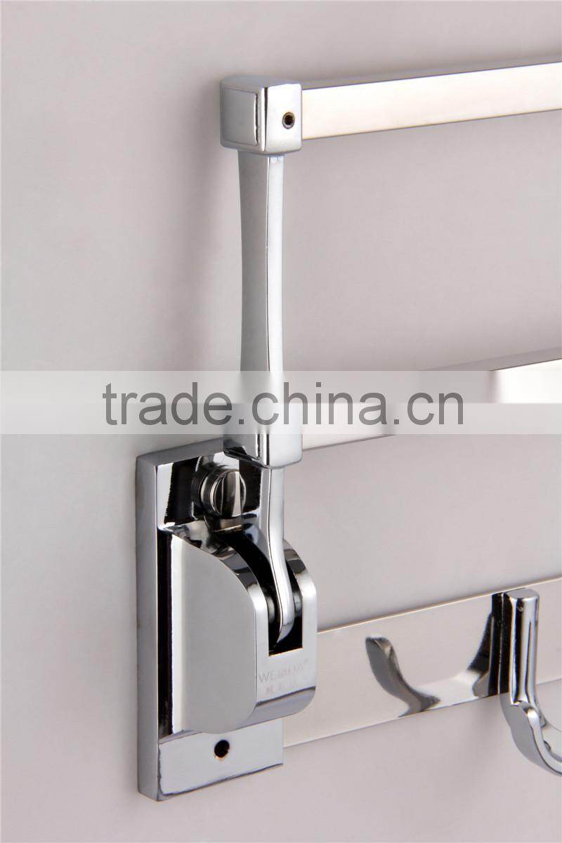 Wesda bathroom accessories stainless steel bathroom stainless steel barthroom towel display rack 2029
