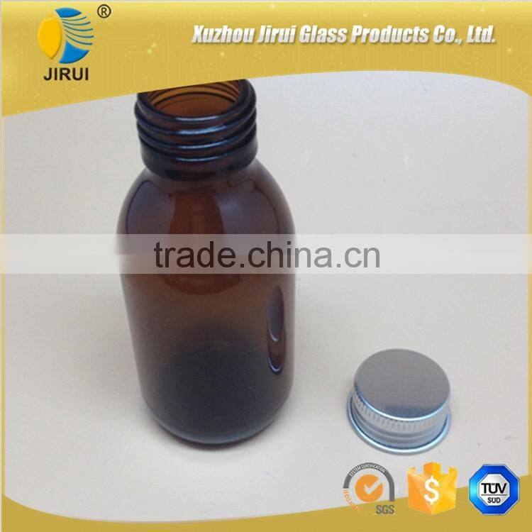 100ml Amber Glass Bottle For Oral Liquid