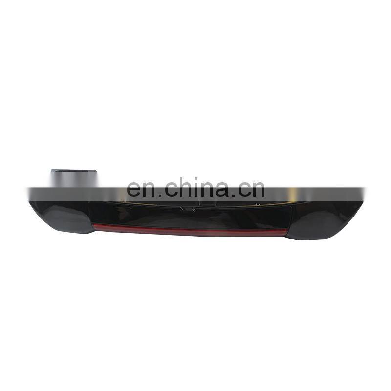 Maiker auto partSpoiler with LED light for Land cruiser 2008+tail wing  4x4 accessories