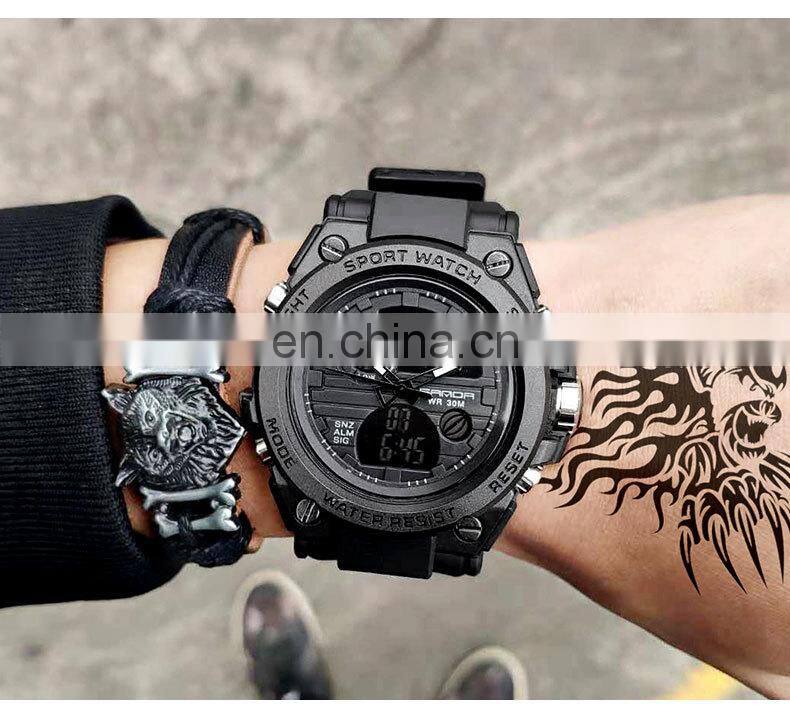 Custom Logo Quartz Wrist Designer Watch Popular Brands Luxury Men Sports Electronic Digital Watches