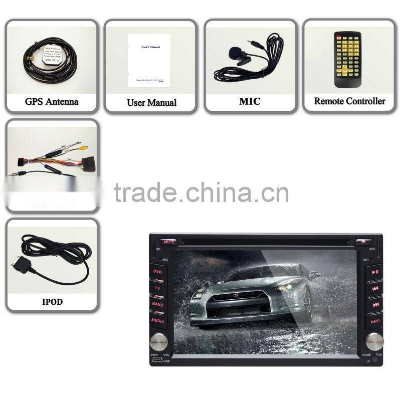OEM DOUBLE DIN CAR DVD PLAYER FOR HONDA CITY ODYSSEY CRV FIT EVERUS TOUCH SCREEN ANDROID4.4 CAR GPS WIFI BT,SWC,USB,SD,AUX,3G OP