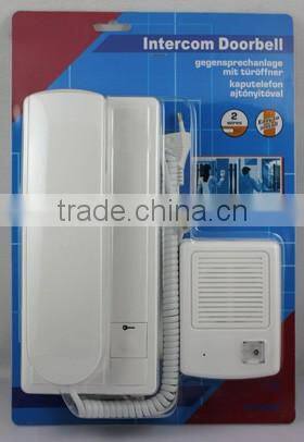 HSY-VDPE Economy 2 wire connection unlock intercom anti-oxidation Audio Door Phone