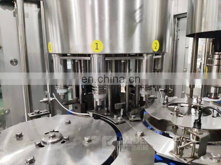 High quality automatic pure mineral water filling bottling machine for beverage factory