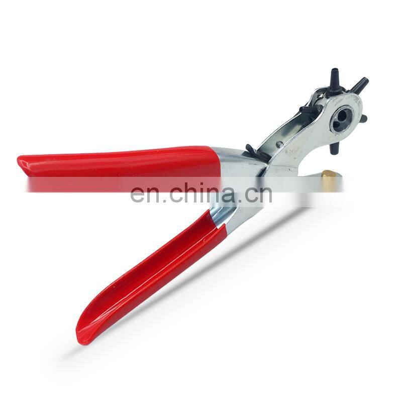 Leather Belt Hole Punch Plier Eyelet Puncher Revolve Sewing Machine Bag Setter Multi-function punch tool