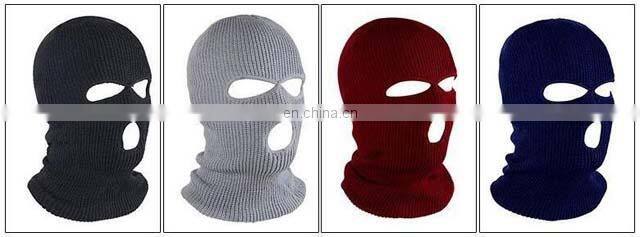 Wholesale Men Acrylic Knitted Ski Mask Balaclava