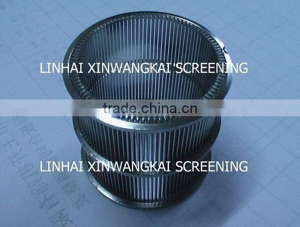 0.2mm slot hole wedge wire cylinder