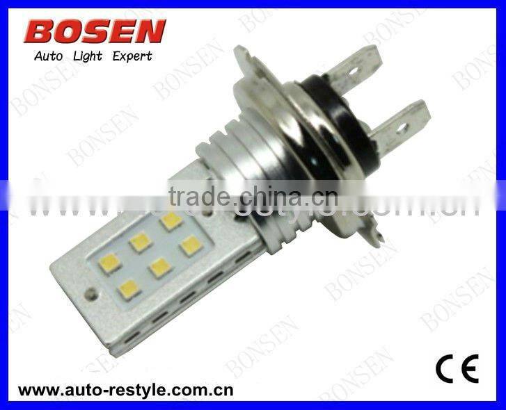 12w auto led lamp fog light sumsung chip 500lm H7,H10/9145,H4,H8,H11,9005(HB3/9011),9006(HB4/9012/9040)