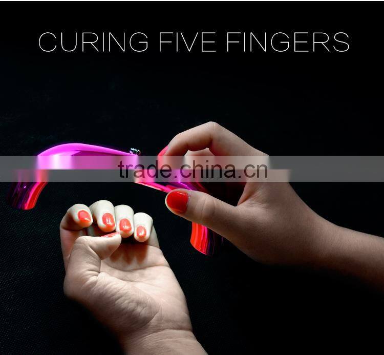 2016 professional mini Rechargeable UV curing lamp