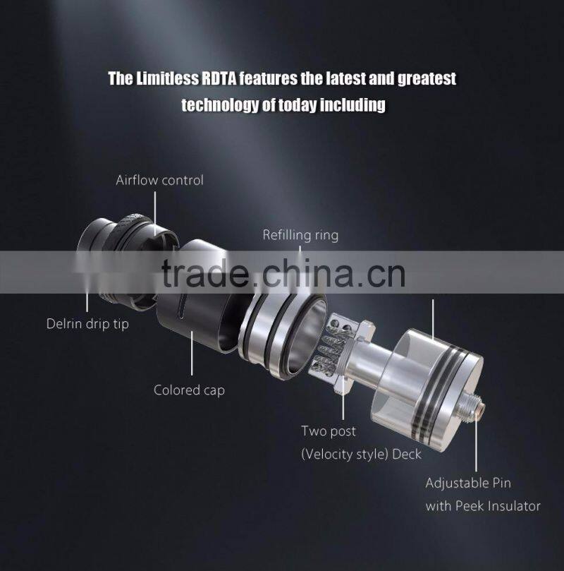 Wholesale Alibaba Newest IJOY Limitless RDTA Fast Shipping Limitless RDTA from CACUQ