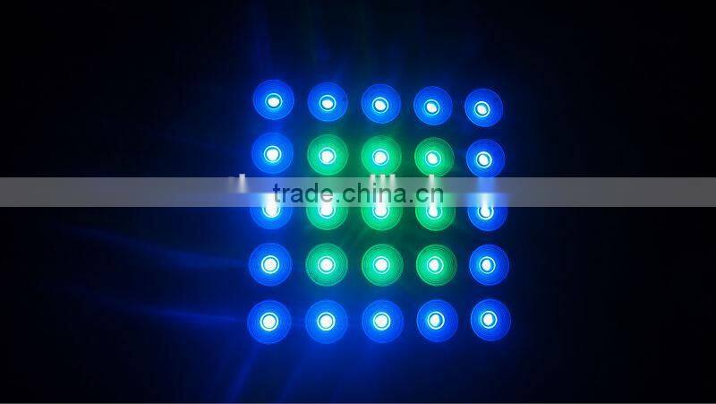 multi function individual control cree LED matarix wall indoor stage lighting stage blinder light