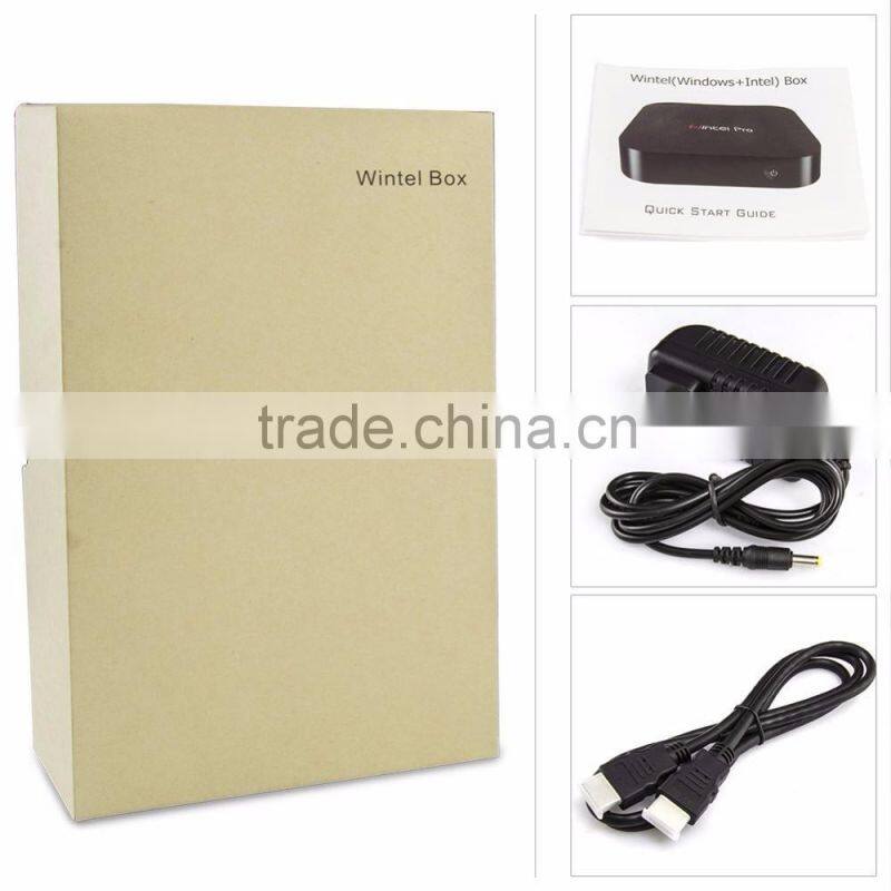 Wintel W8 Pro Win-dows10 Quad core 2G/32GB Smart TV box