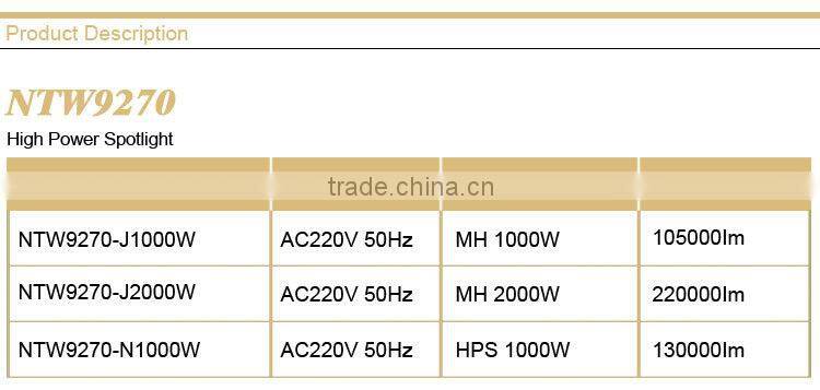 NTW9270 High Power Spotlight