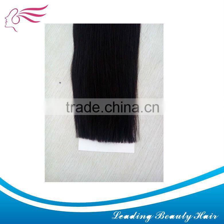 100% cheap unprocessed virgin double drawn human hair weaving
