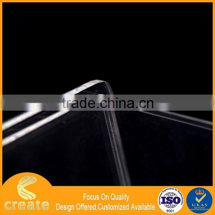 2016 New hot selling acrylic cake display cabinet case with flexible shelves