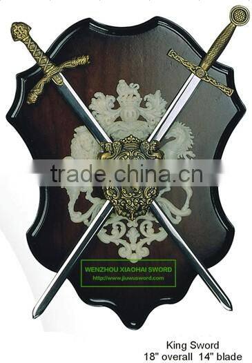 decorative swords with wall plaque fancy sword 9575057