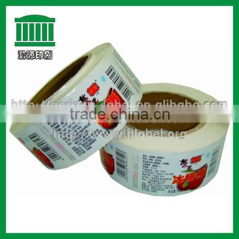 waterproof die cut sticker/ pvc sticker printing sticker