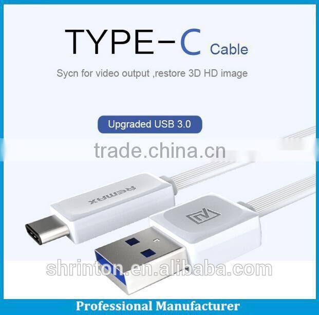 USB 3.0 cable Type-C for Mobile Phone/Pad/Laptop