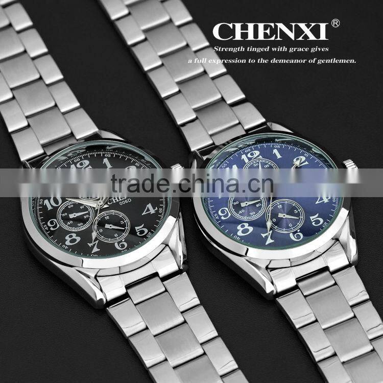 NEW - MEN Fashion Quartz Stainless steel wrist watch sports men ,best price watch 006DMS