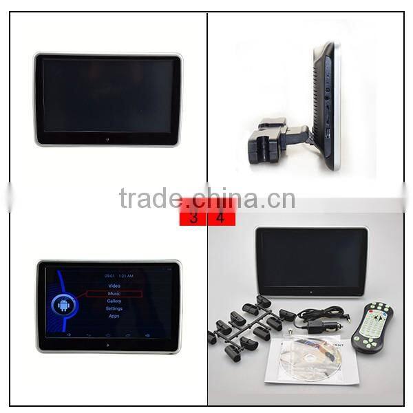 DS-1018AT 10.1inch android 4.4.4 car rear seat headrest touch screen monitor