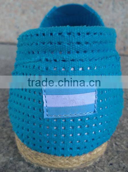 Factory, Lovers Jute sole Blank Canvas Shoes Plain White flat casual shoes