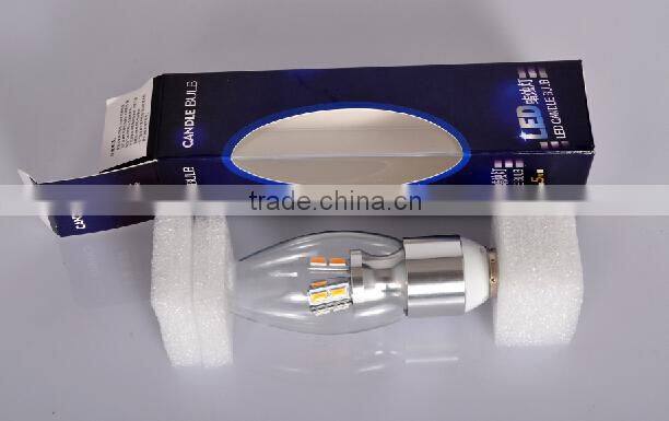 Hot Sale Indoor Led Candle Bulb, 3W Led Candle Bulb Lamps, E14 Led Candle Bulb Light