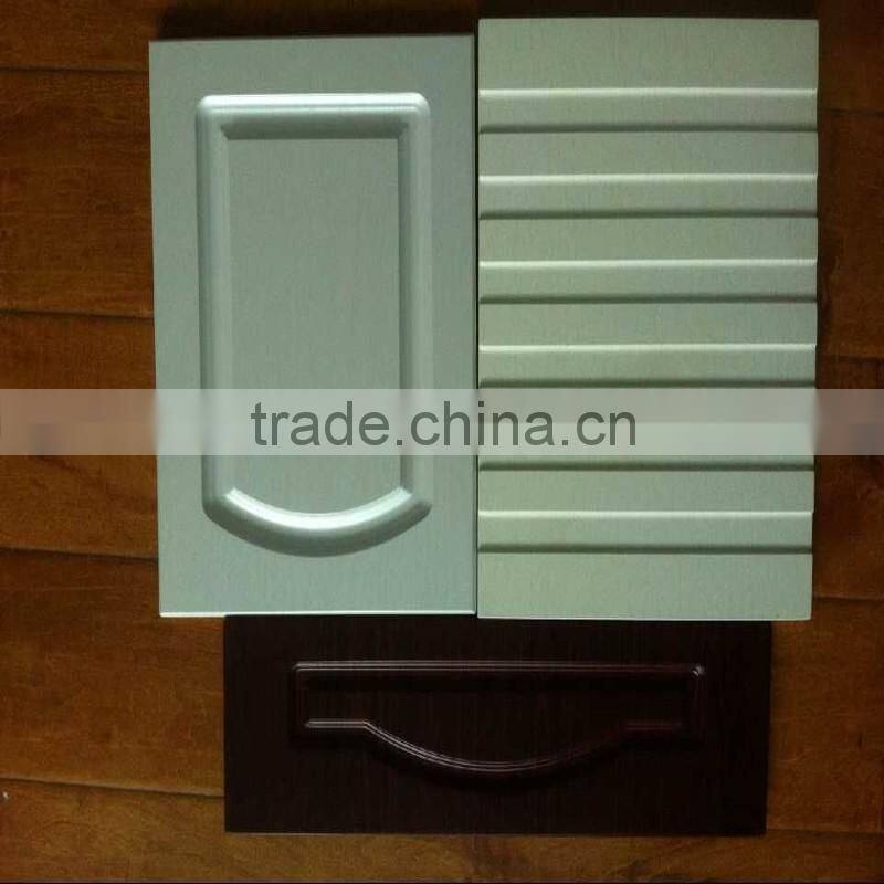 MDF PVC coated kitchen cabinet door for sale