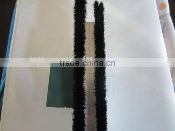 Effective Industrial brush doors pile weather strip