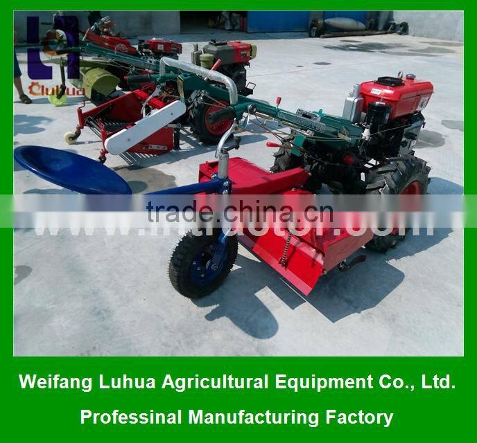 Tractor implements rotary tiller with seat for walking tractors hot sale