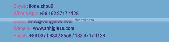 Haojing 3mm 4mm 5mm 6mm laminated glass tempered glass