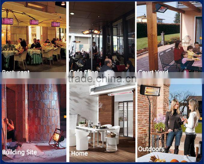 infrared mount electric quartz Heater 1000w 1500w 2000w
