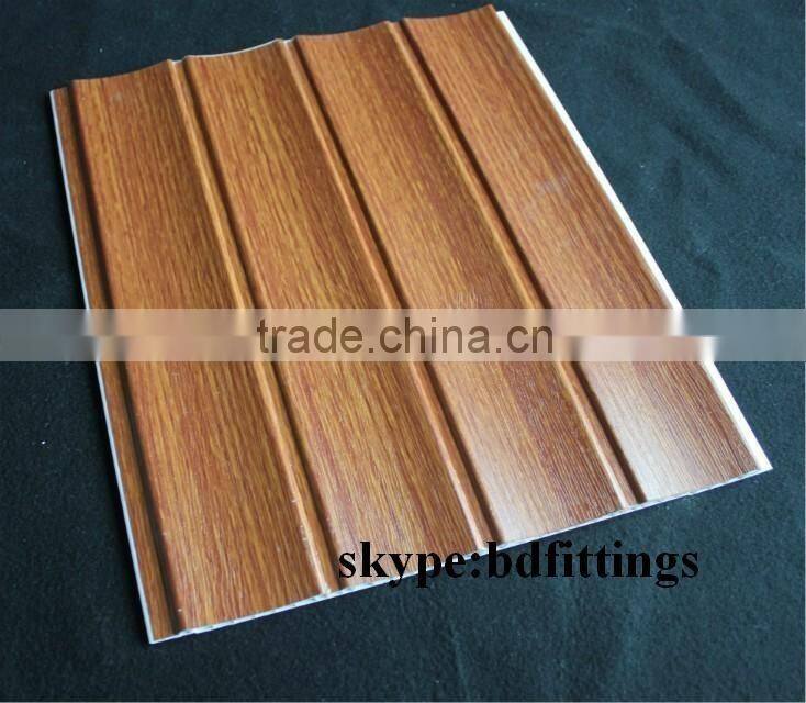waves plastic laminated wall panel pvc laminating ceiling board
