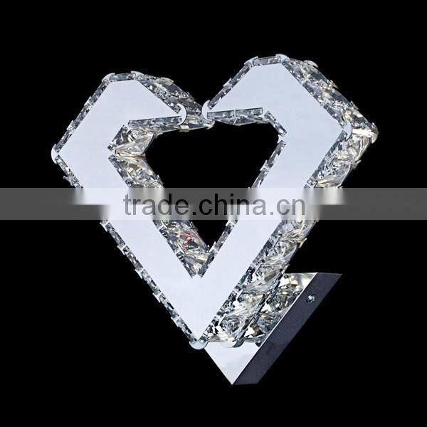 led crystal wall lamp modern bedroom furniture crystal lamps
