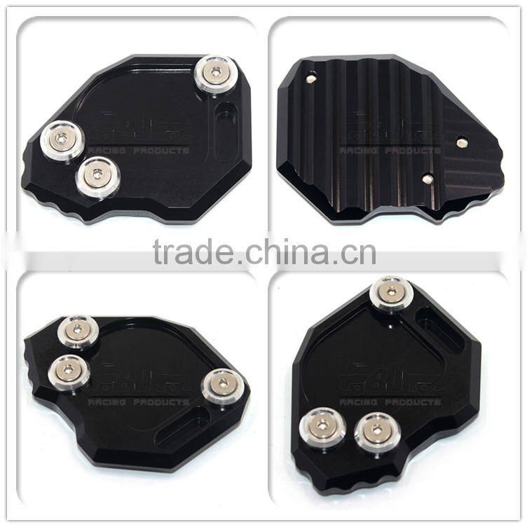 BJ-SSE-BM002 Aftermarket CNC Aluminum Anodized Sportbike Motorcycle Kick Stand Plate for BMW F800GS 08-15