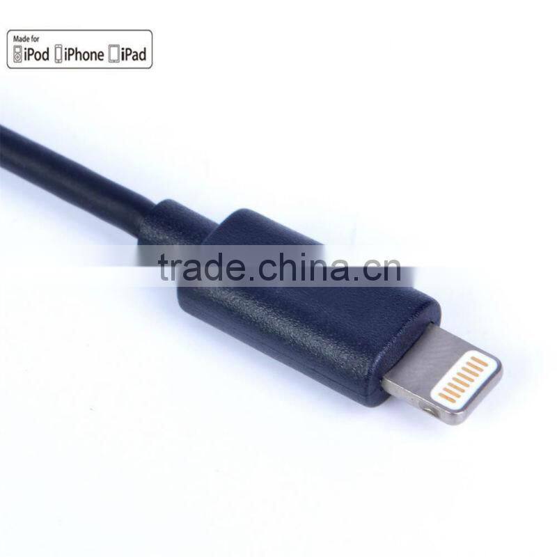 Classical alibaba multi 8pin usb 2.0 mfi cable for iphone 5/5s/5c charger support all ios systems devices