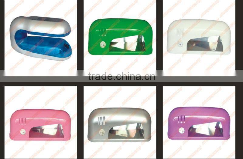 NEW Style shinning surface UV LED lamp 9w for nail dryer Light Cure Curing Dryer For Led Gel Nail Art Beauty Include 220V-240V,/